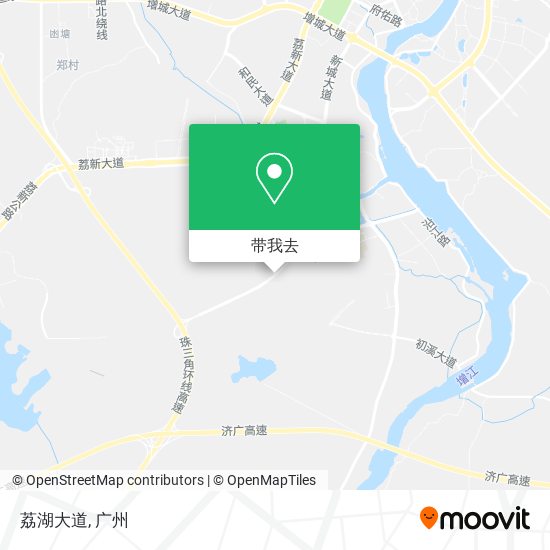 荔湖大道地图