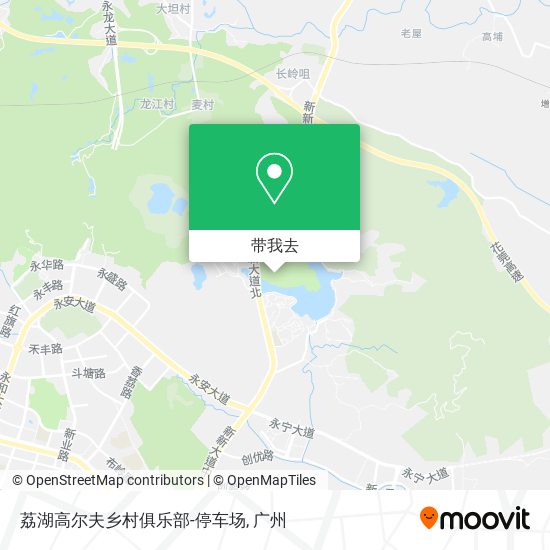 荔湖高尔夫乡村俱乐部-停车场地图