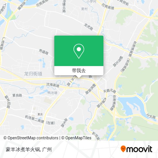 蒙羊冰煮羊火锅地图