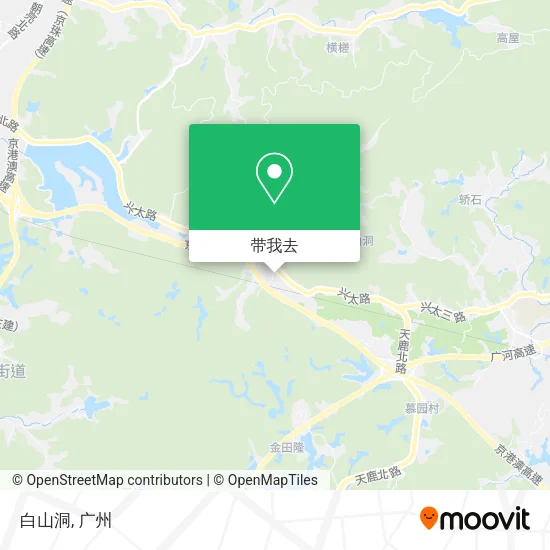白山洞地图
