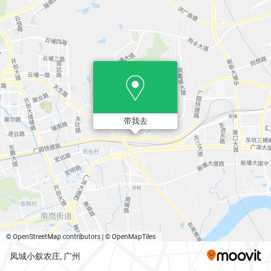 凤城小叙农庄地图