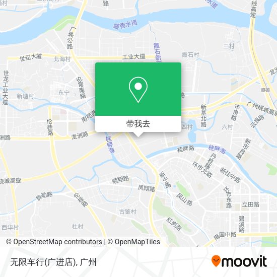 无限车行(广进店)地图