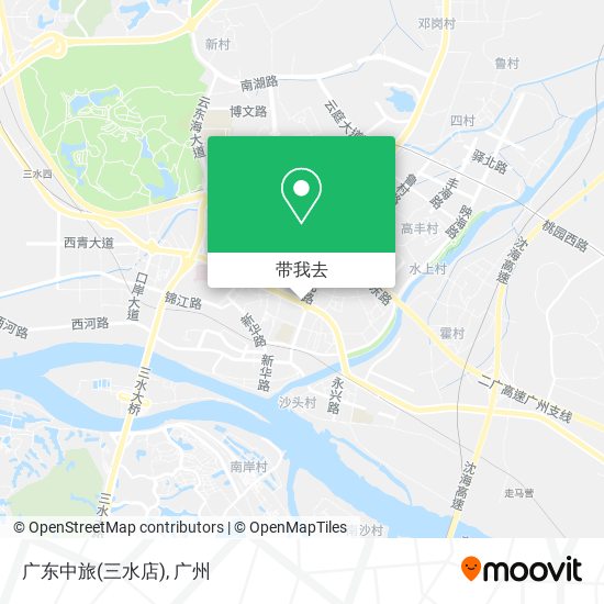 广东中旅(三水店)地图