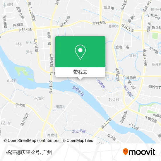 杨滘德庆里-2号地图