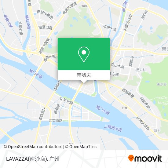 LAVAZZA(南沙店)地图