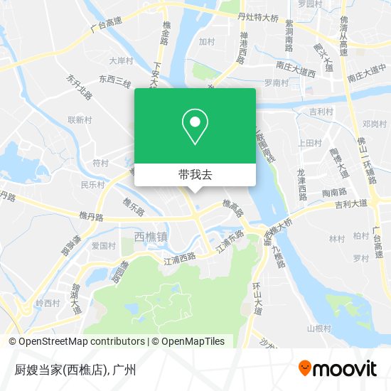 厨嫂当家(西樵店)地图