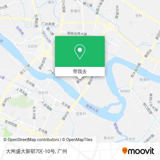 大闸盛大新邨7区-10号地图