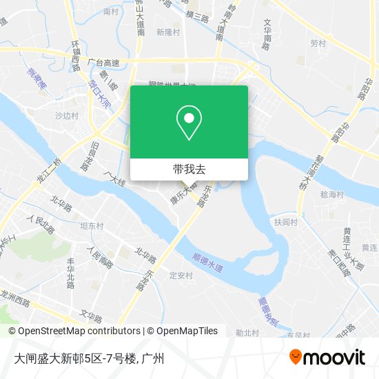 大闸盛大新邨5区-7号楼地图