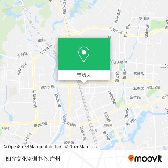 阳光文化培训中心地图