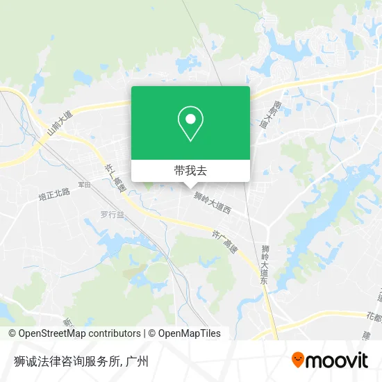 狮诚法律咨询服务所地图