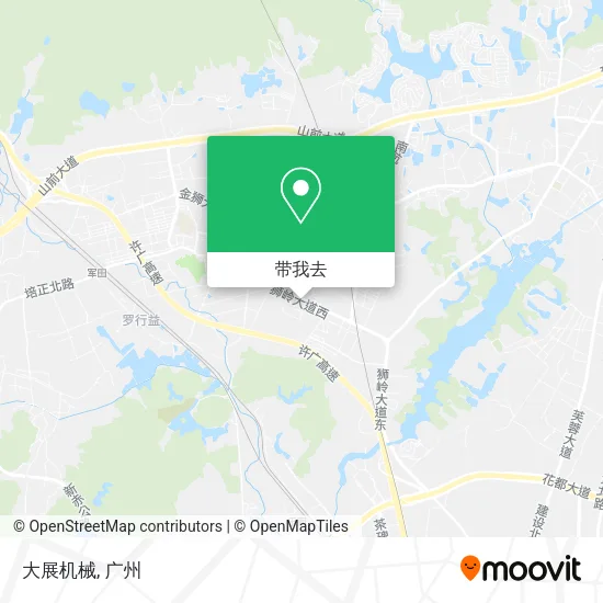 大展机械地图