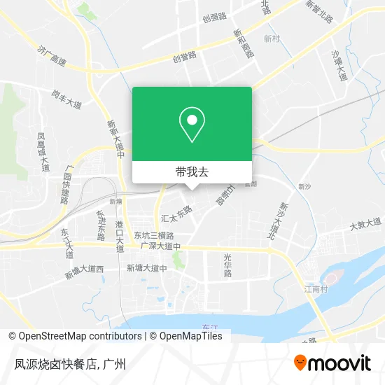 凤源烧卤快餐店地图