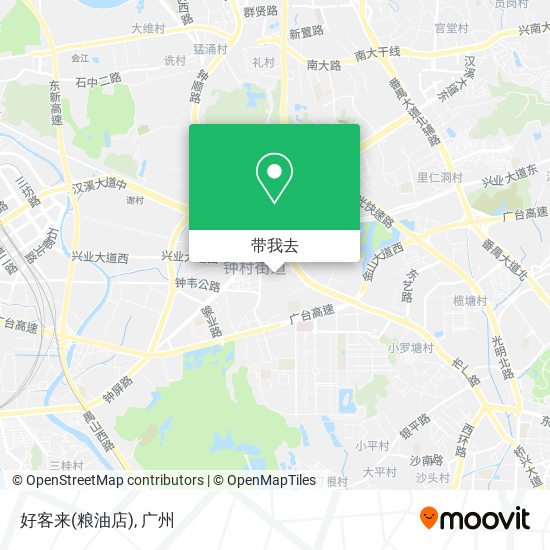 好客来(粮油店)地图