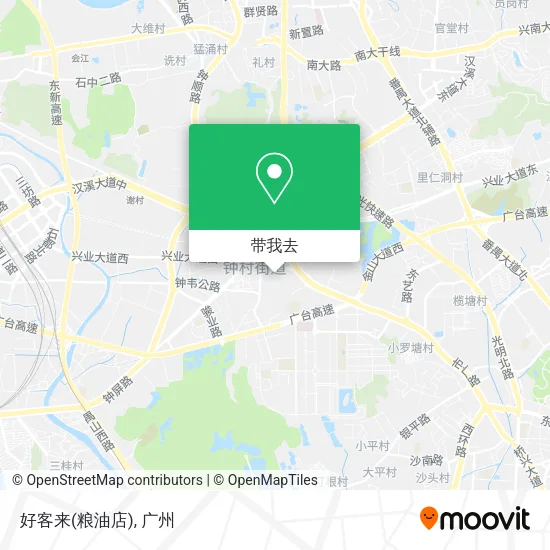 好客来(粮油店)地图