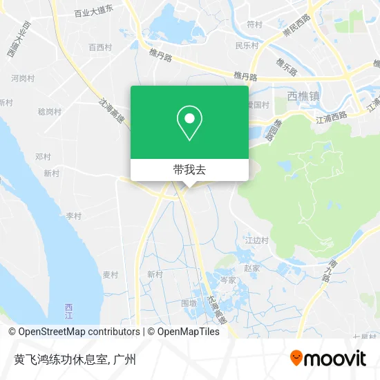 黄飞鸿练功休息室地图