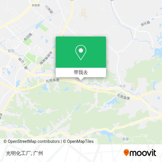 光明化工厂地图