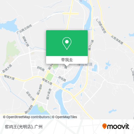 窑鸡王(光明店)地图