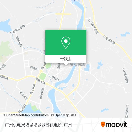 广州供电局增城增城城郊供电所地图