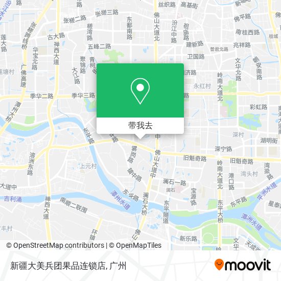 新疆大美兵团果品连锁店地图