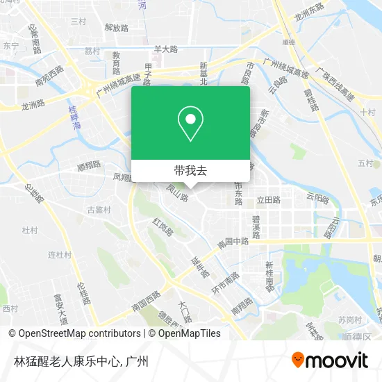 林猛醒老人康乐中心地图