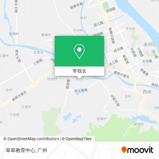 翠翠教育中心地图
