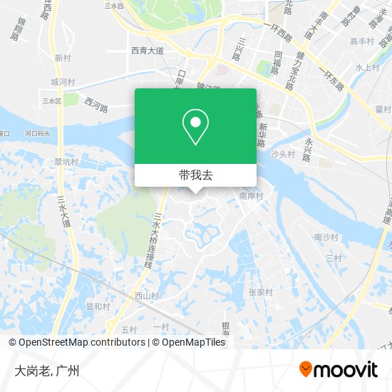 大岗老地图