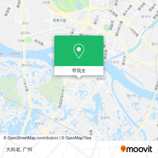 大岗老地图