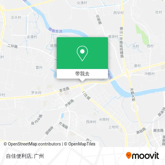 自佳便利店地图