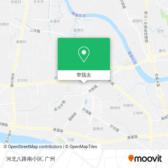 河北八路南小区地图