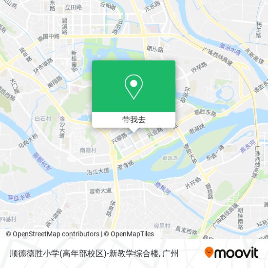 顺德德胜小学(高年部校区)-新教学综合楼地图