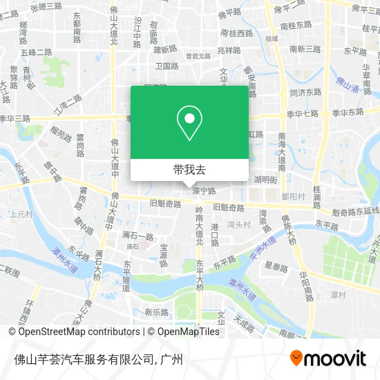 佛山芊荟汽车服务有限公司地图