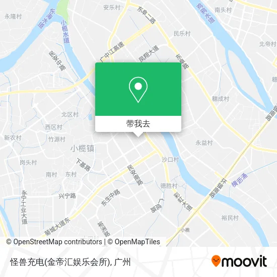 怪兽充电(金帝汇娱乐会所)地图