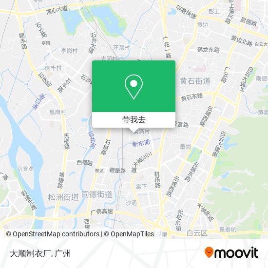 大顺制衣厂地图