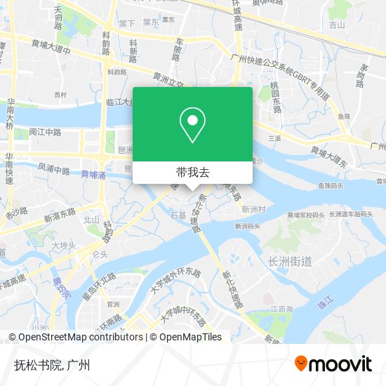抚松书院地图
