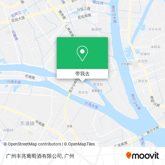 广州丰兆葡萄酒有限公司地图