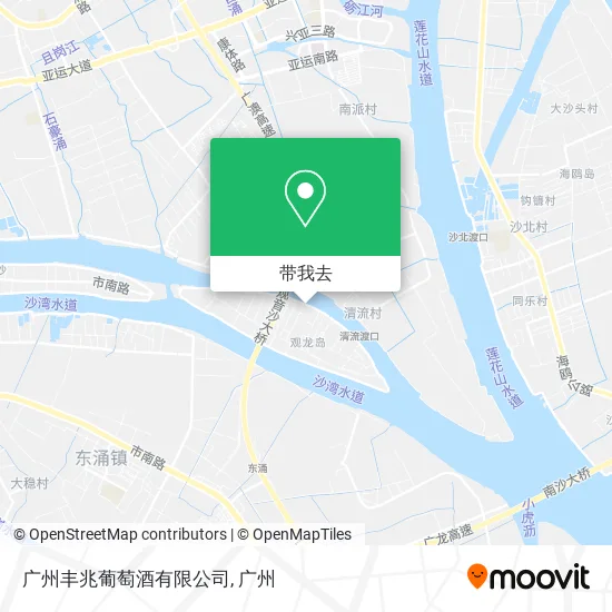 广州丰兆葡萄酒有限公司地图