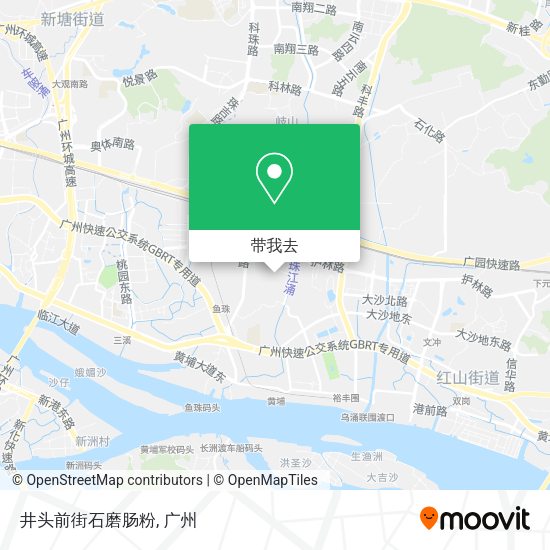 井头前街石磨肠粉地图