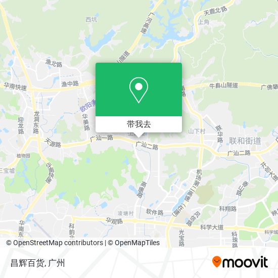 昌辉百货地图