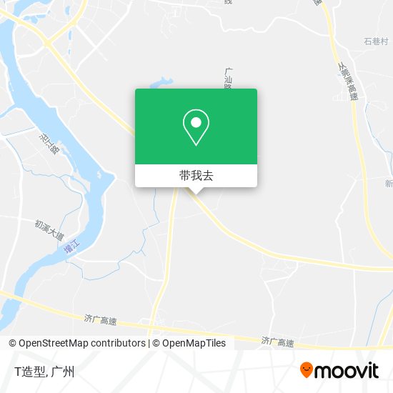 T造型地图