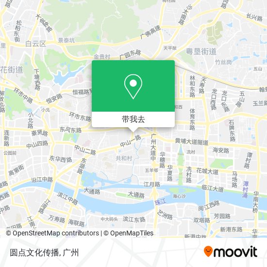 圆点文化传播地图