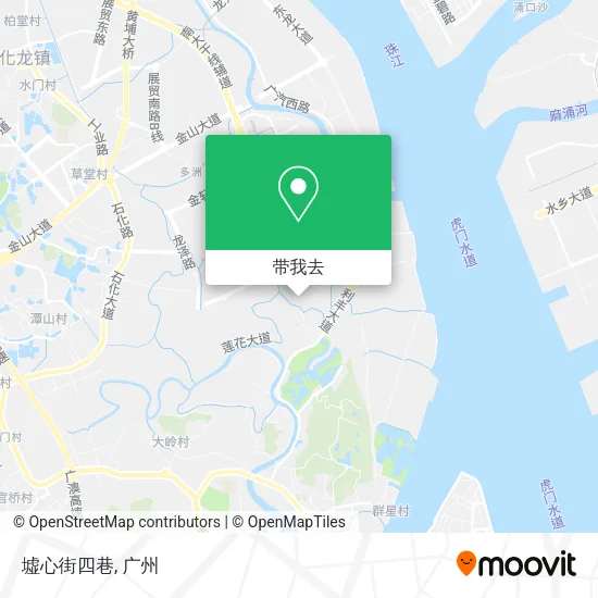 墟心街四巷地图
