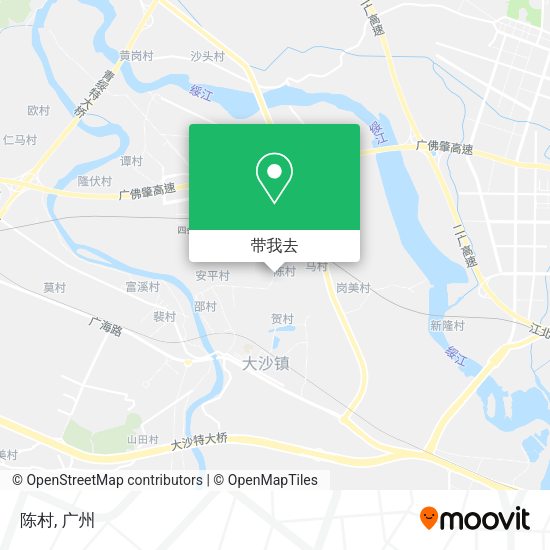 陈村地图