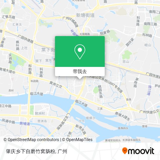 肇庆乡下自磨竹窝肠粉地图