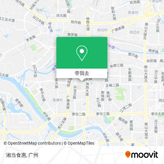 湘当食惠地图