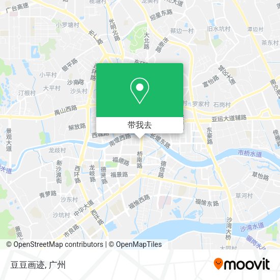 豆豆画迹地图
