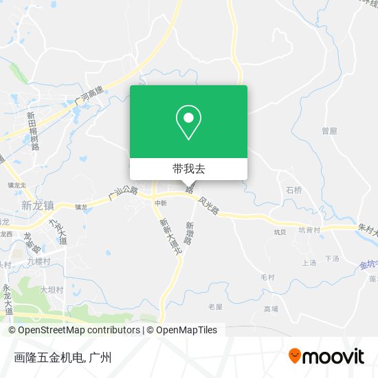 画隆五金机电地图