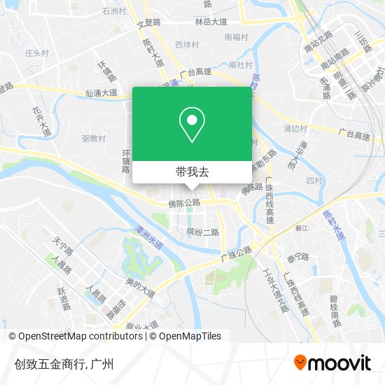 创致五金商行地图