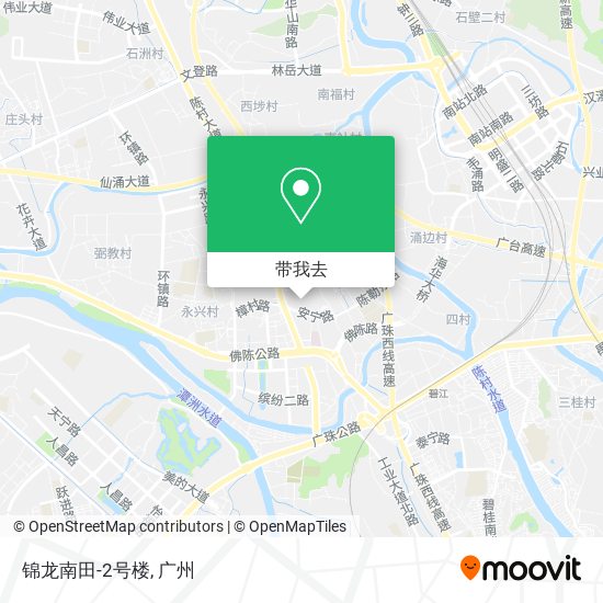 锦龙南田-2号楼地图