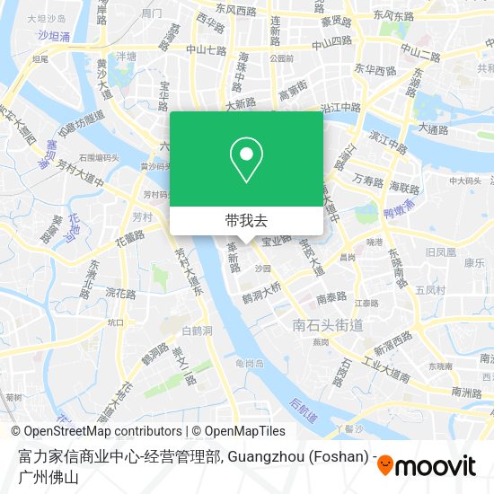 富力家信商业中心-经营管理部地图