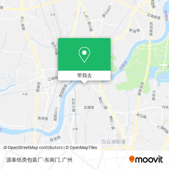 源泰纸类包装厂-东南门地图